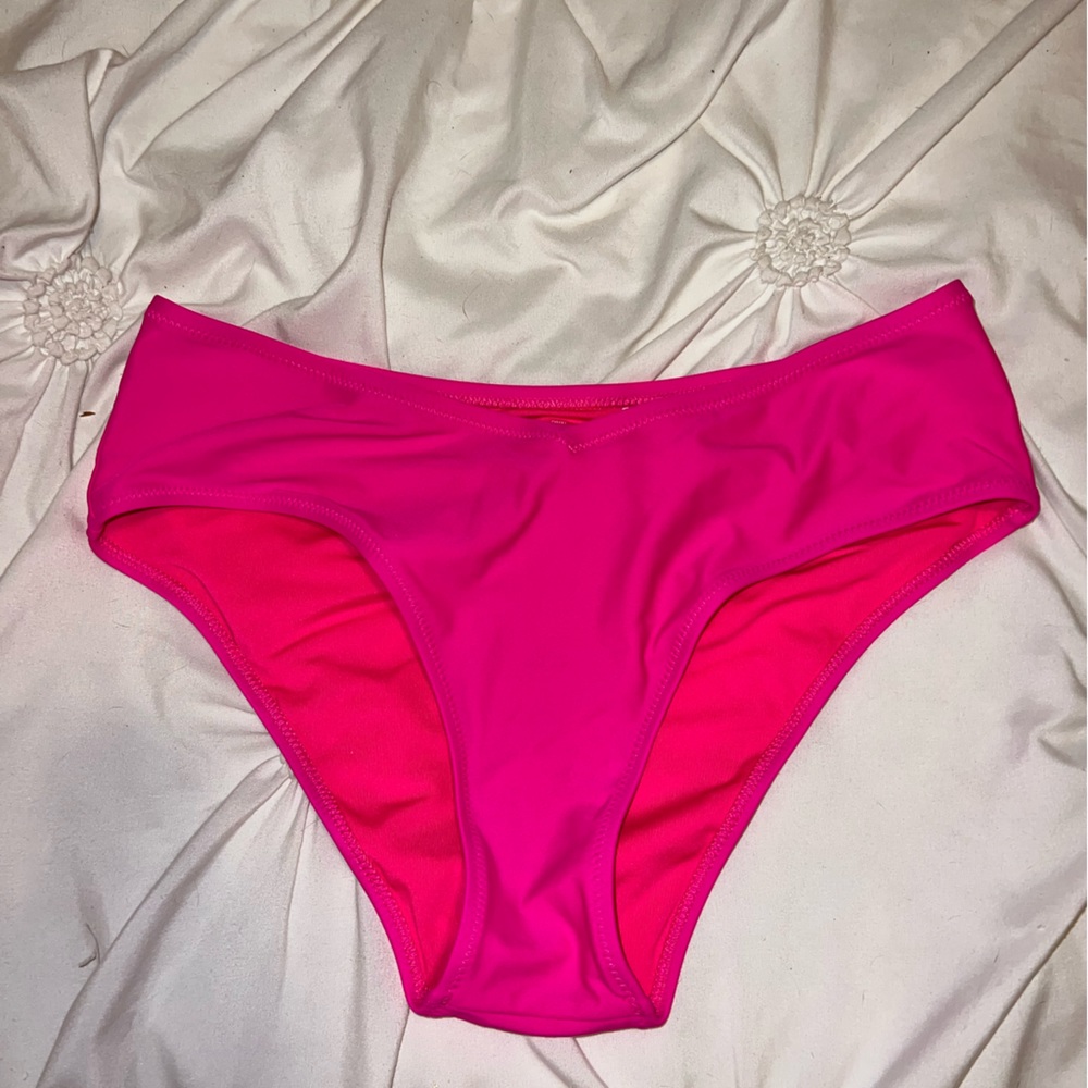 Hot pink aerie bikini bottoms